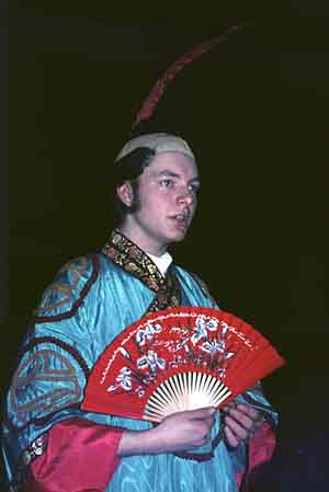 Kevin Hicklin, as The Mikado