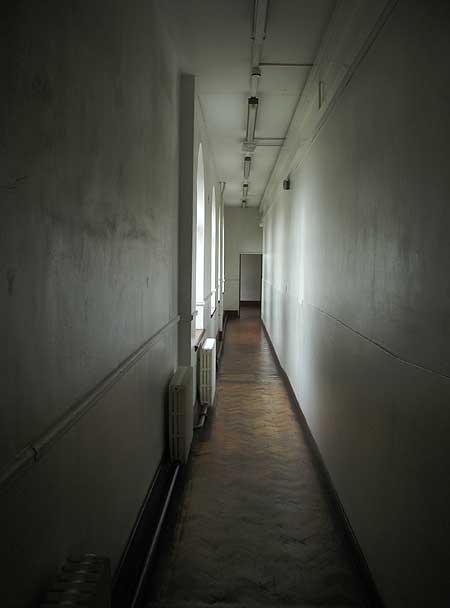 Upstairs - east corridor