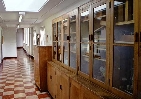 Upstairs - west corridor