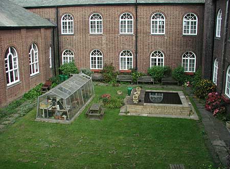 East quadrangle - from upstairs