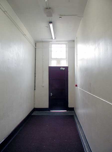 Downstairs - corridor to playground