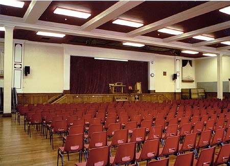 Interior - Hall - stage