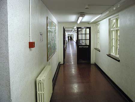 Upstairs - back corridor