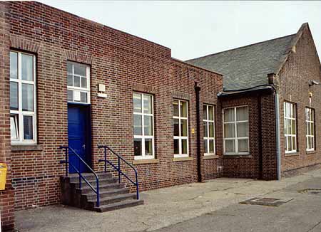 Exterior - "link" corridor entrance